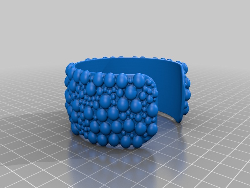 手鐲3D打印模型