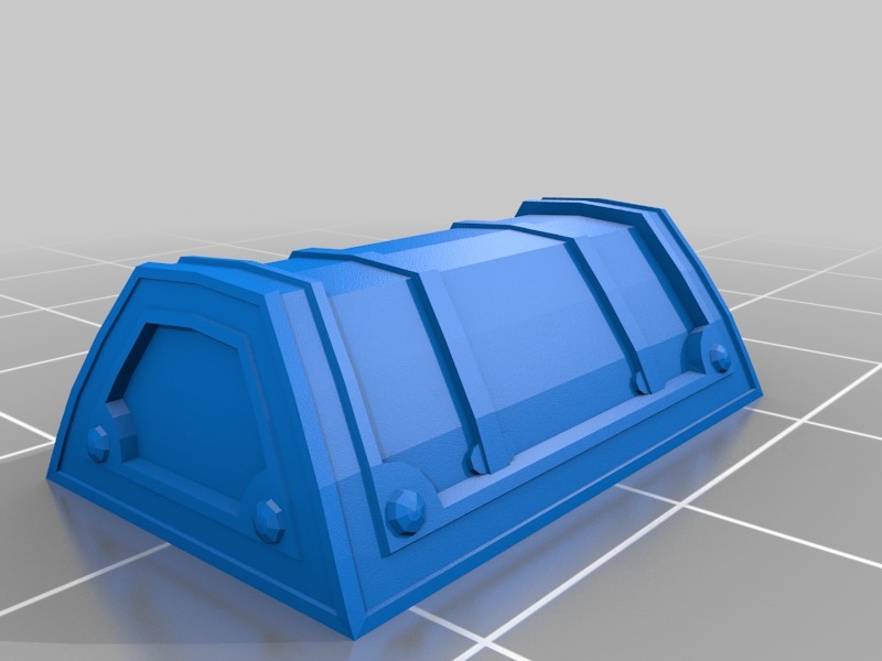 寶箱3D打印模型