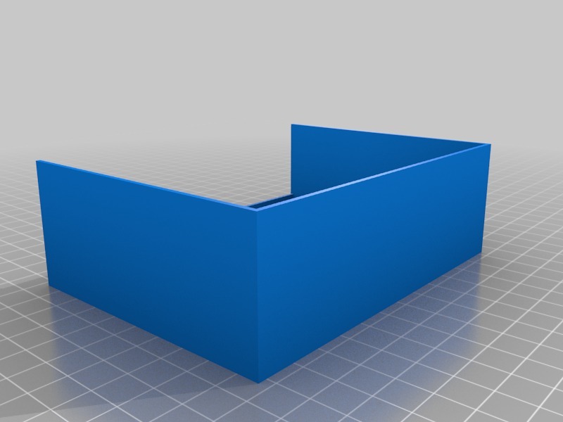 簡單的盒子3D打印模型