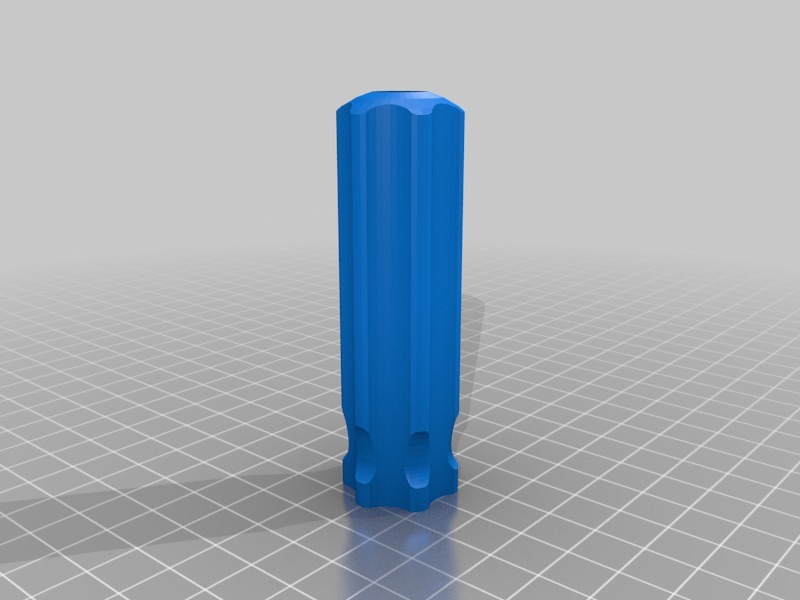 6mm螺絲起把手3D打印模型