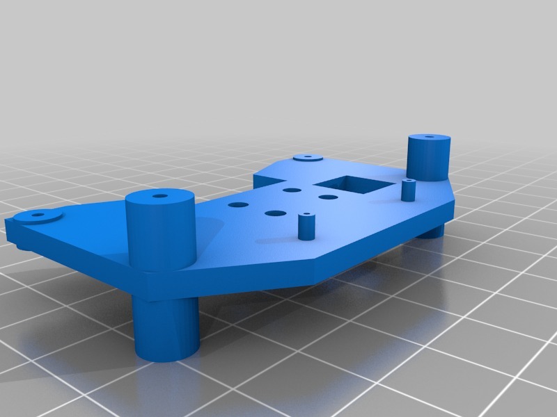 后懸掛的掛載京商pureten阿爾法33D打印模型