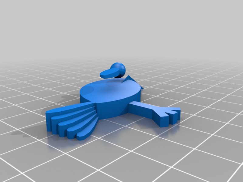 我的鳥3D打印模型