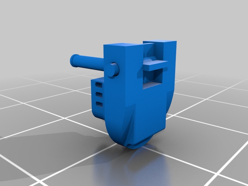 槳船3D打印模型