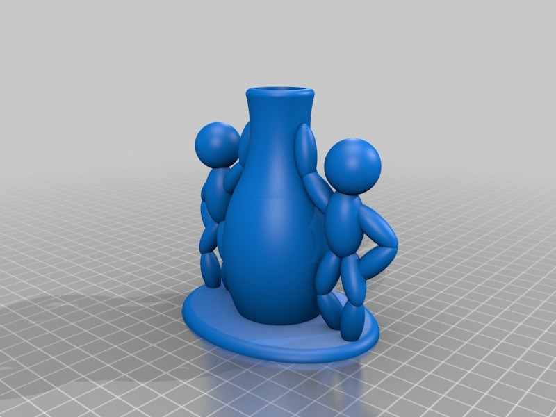 花瓶3D打印模型