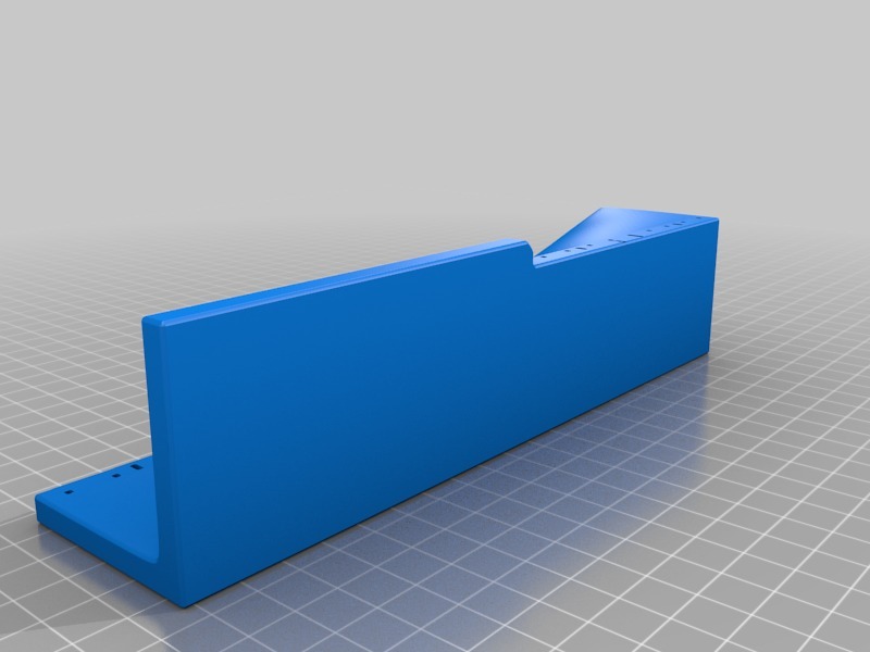 圓錐角標(biāo)尺3D打印模型